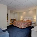 Rooms 233 & 234, open sleeping, dining, and entertainment area.