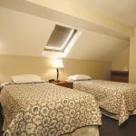 Apartment 333, two twin beds or one king bed in separate bedroom.